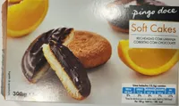 Soft Cakes Recheadas com Laranja Cobertas com Chocolate