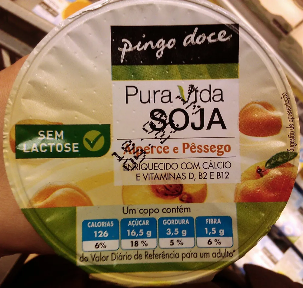 Soja Alperce e Pêssego