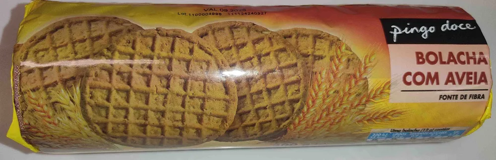 Bolacha com Aveia