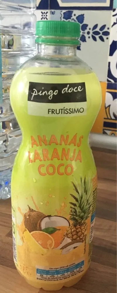 Nectaríssimo: Ananás, Laranja, Coco. Pingo Doce Portugal