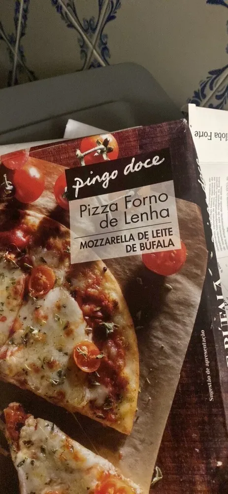Pizza Forno de Lenha Mozzarella de Leite de Búfala