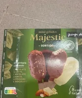 mini gelados Majestic - sortido