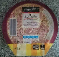 Pizza Fiambre e Queijo Mozzarella