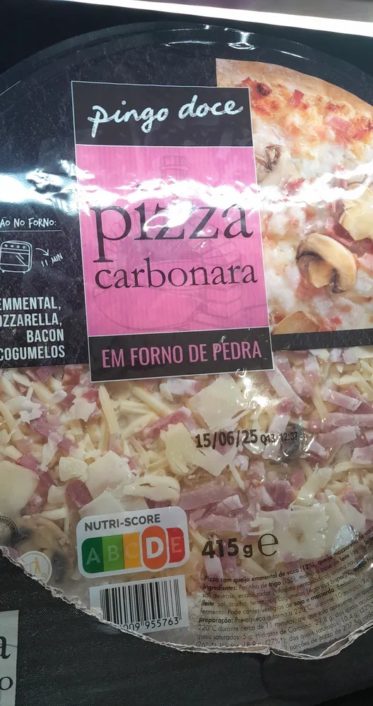 pizza carbonara