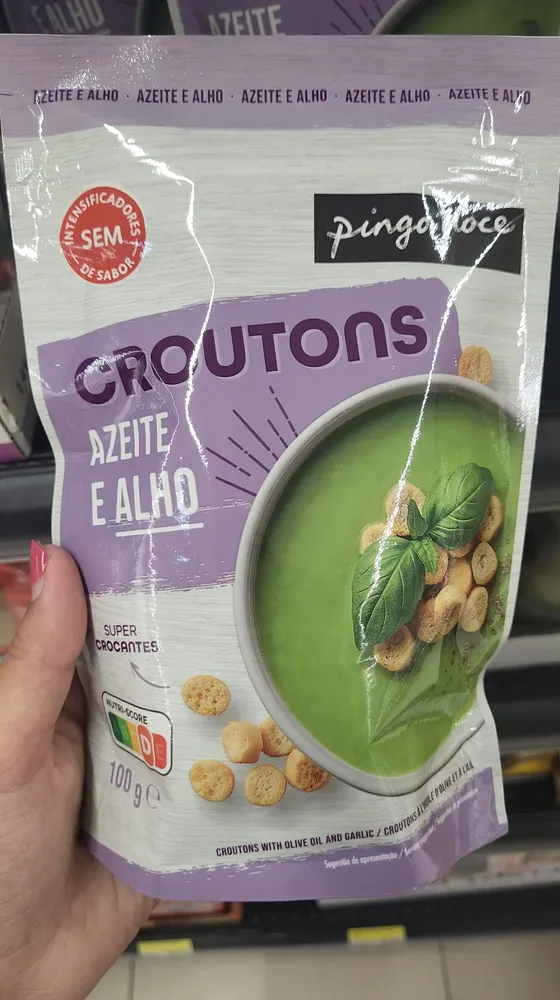 Croutons Azeite e Alho