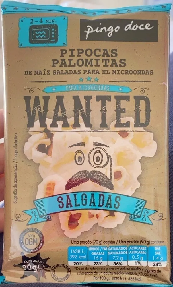 Pipocas Salgadas Wanted