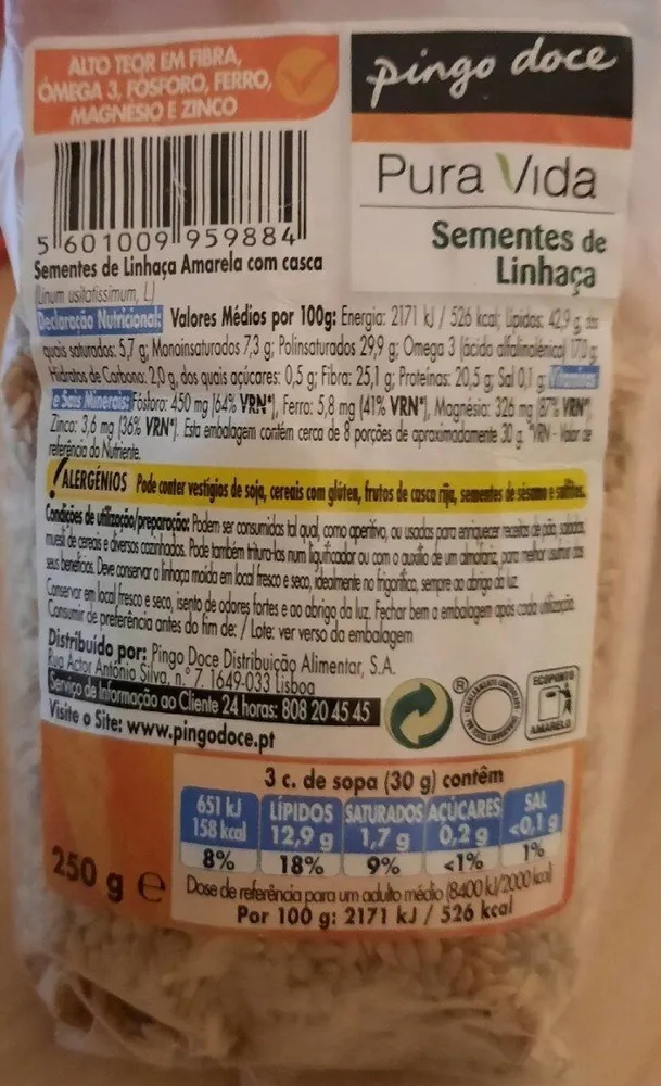 Flax seeds / Sementes de linhaça