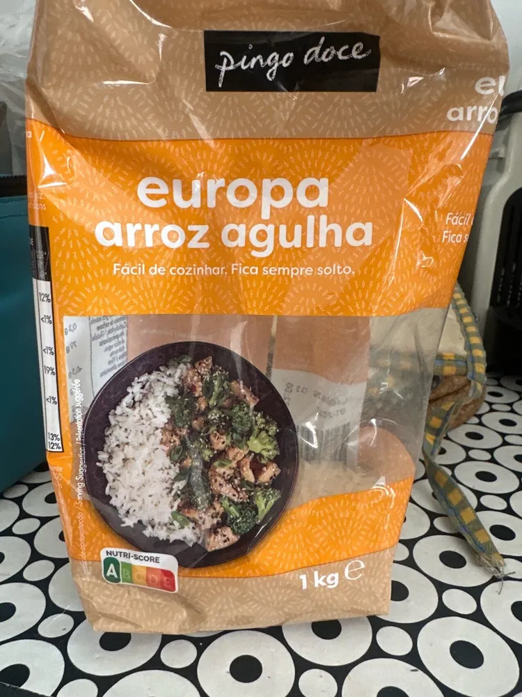 europa arroz agulha