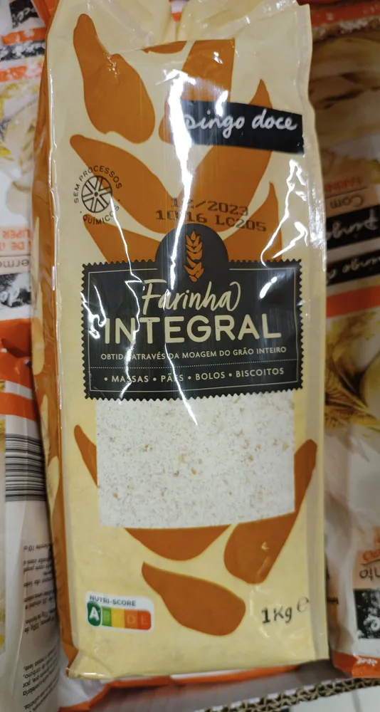 Farina de trigo integral