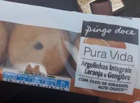 Argolinhas Integrais Laranja e Gengibre