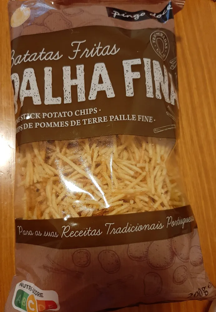 Batatas Fritas Palha Fina