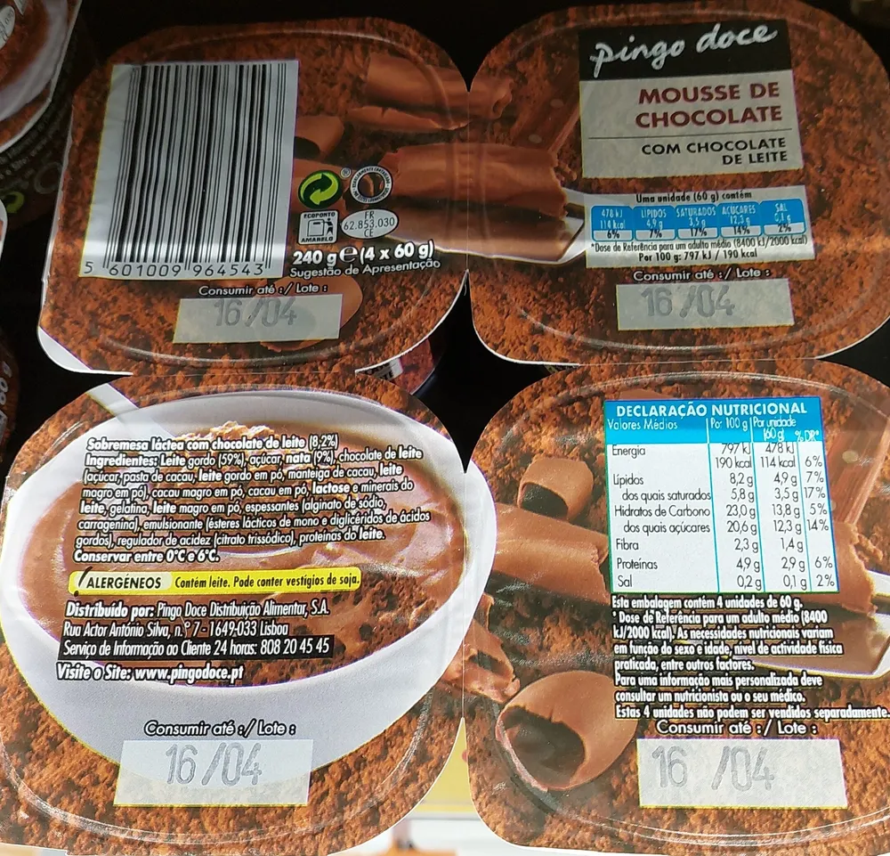 Mousse de Chocolate