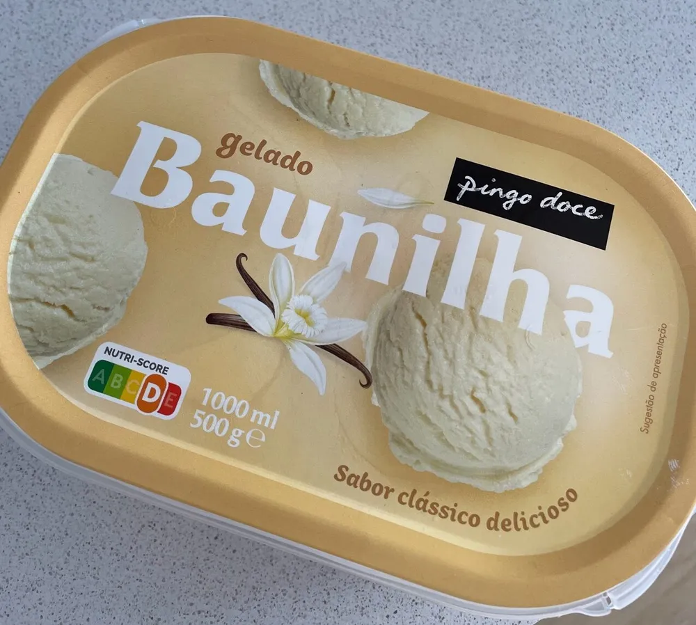 Gelado Baunilha