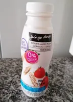 Iogurte magro polpa morango e cereais