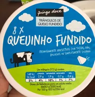 Triângulos de Queijo Fundido