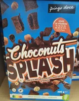 Choconuts Splash Cereais Recheados de Chocolate e Avelã