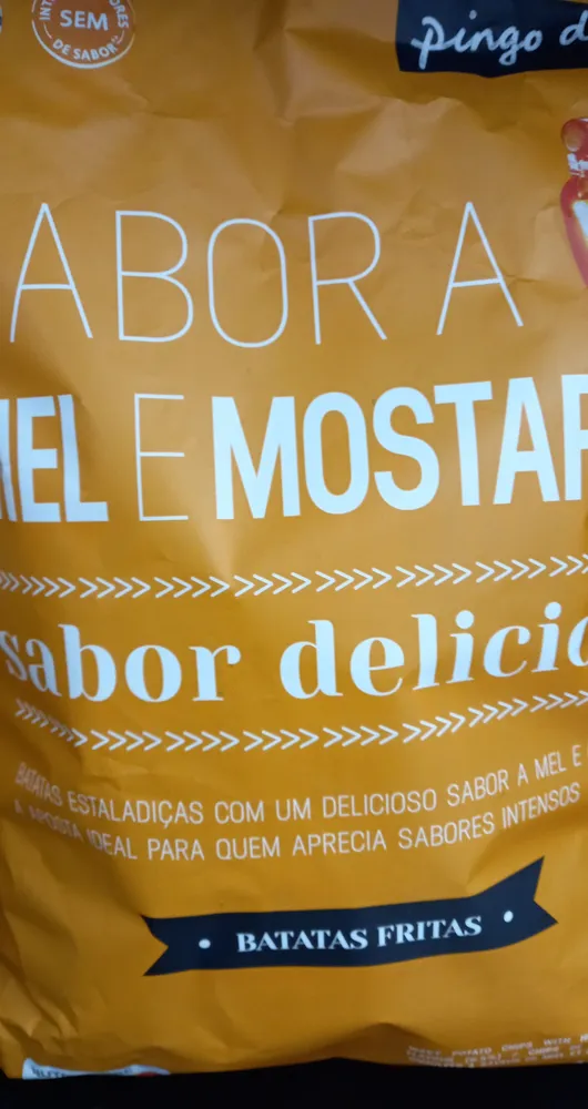 Batatas Fritas Sabor a Mel Mostarda