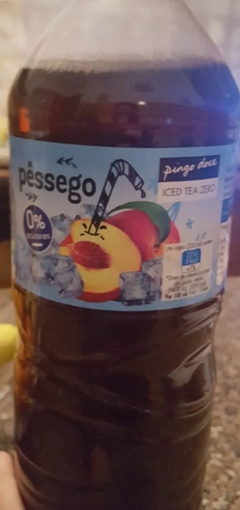 Iced Tea Zero Pêssego