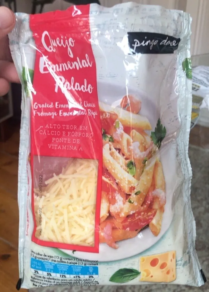 Queijo Emmental Ralado