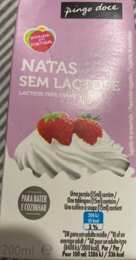Natas sem Lactose
