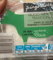 Queijo Fresco Tradicional com leite de Vaca