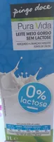 Leite Meio Gordo sem Lactose