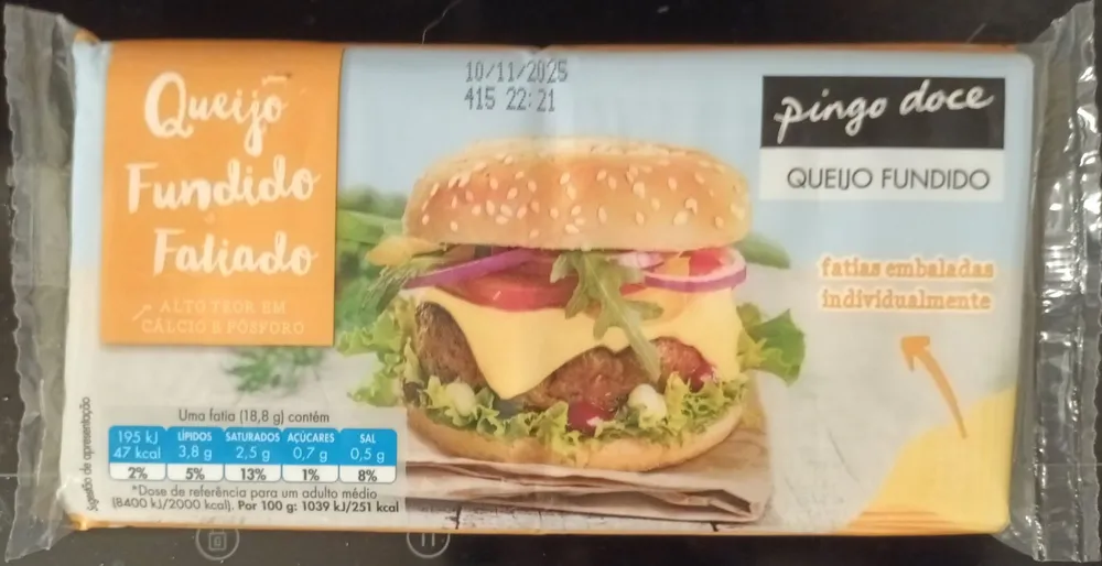 Queijo Fundido Queijo Fundido Fatiado