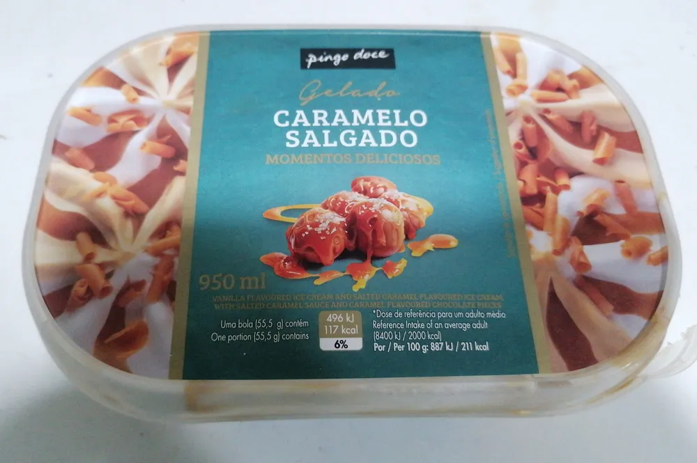 Gelado Caramelo Salgado