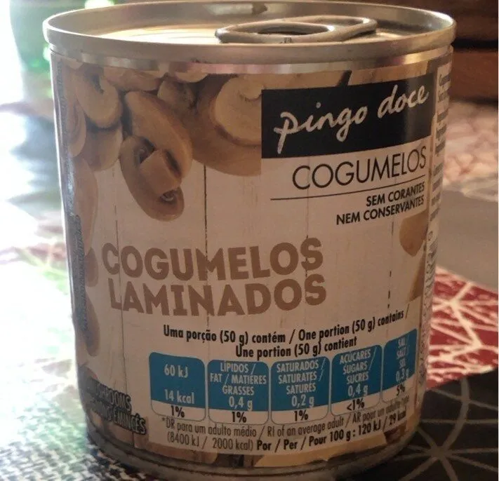 Cogumelos laminados