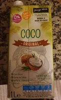 Bebida à Base de Coco, Coco, Original