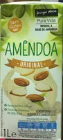 Bebida à Base de Amêndoa, Amêndoa, Original