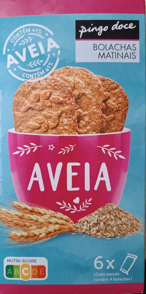 Bolachas Matinais Aveia