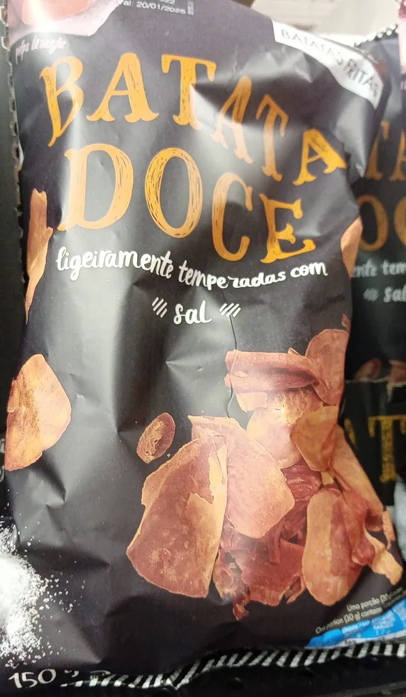 Batatas Fritas Batata Doce