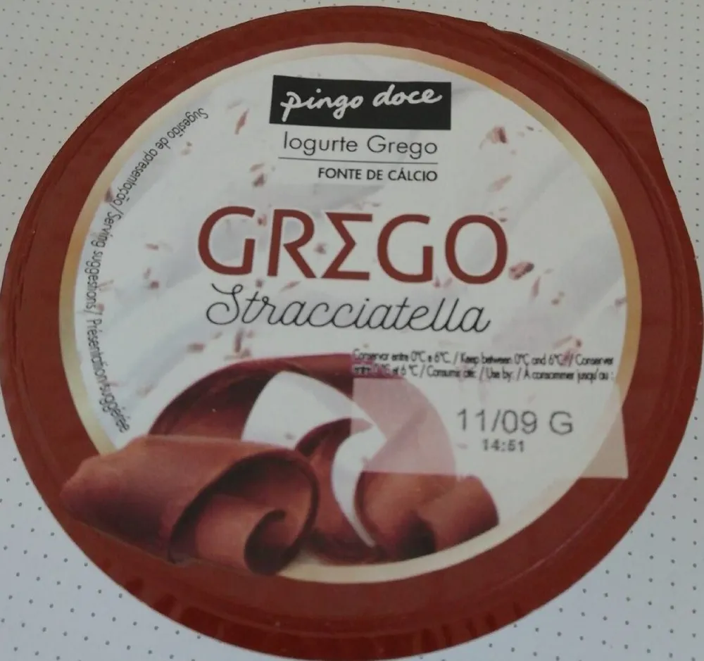 Iogurte Grego Stracciatella