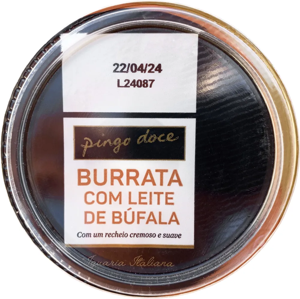 Burrata com Leite de Búfala