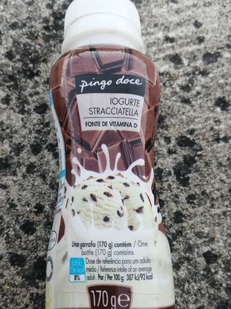 Iogurte stracciatella