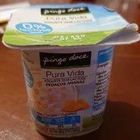 Iogurte sem Lactose Pedaços Ananás