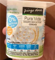 Iogurte sem Lactose Cereais