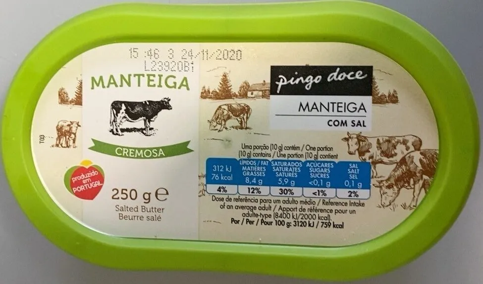 Manteiga com Sal