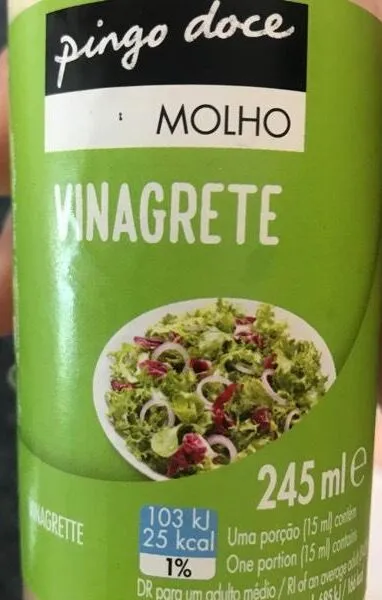 Molho Vinagrete