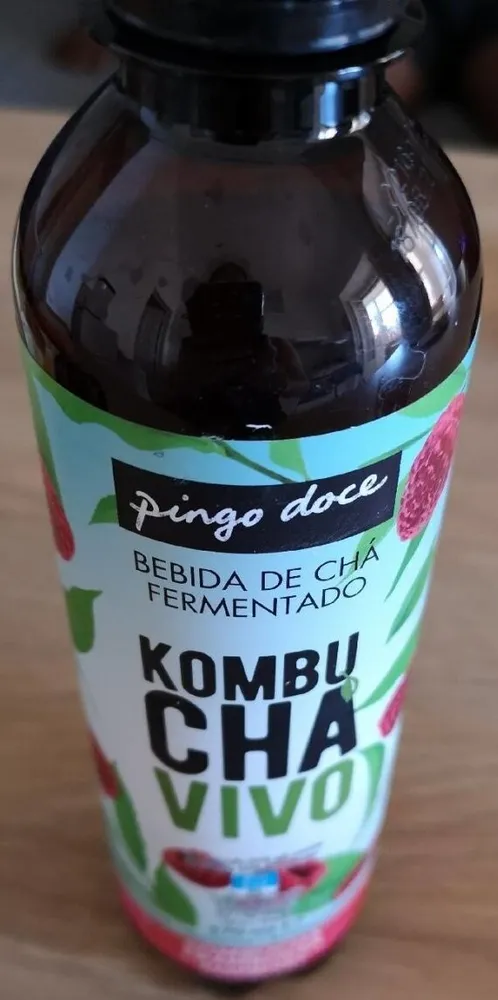 Bebida de Chá Fermentado Kombucha Vivo Framboesa