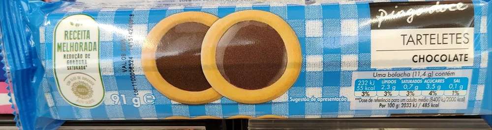 Tarteletes de Chocolate