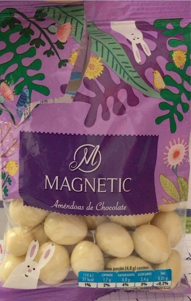 Amêndoas de chocolate
