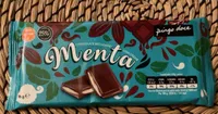 Chocolate recheado com creme Menta