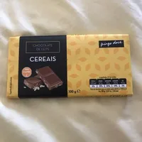 Chocolate de leite com cereais