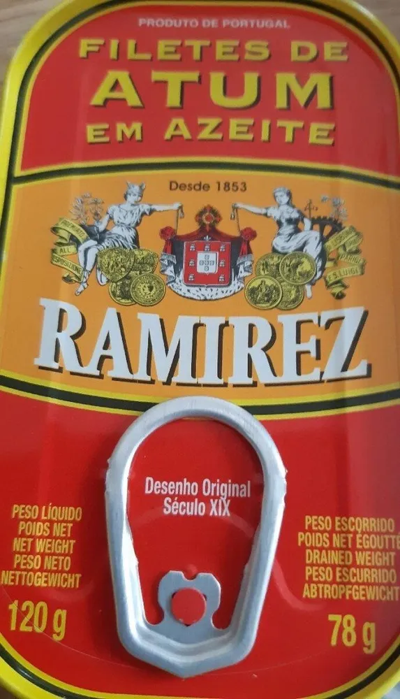 Filetes de atum em azeite
