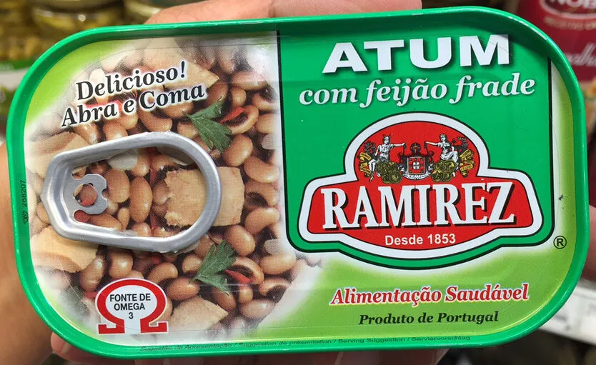 Atum com feijão frade