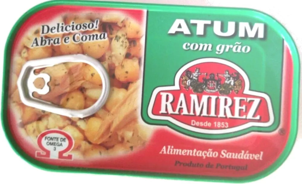 Atum com grão