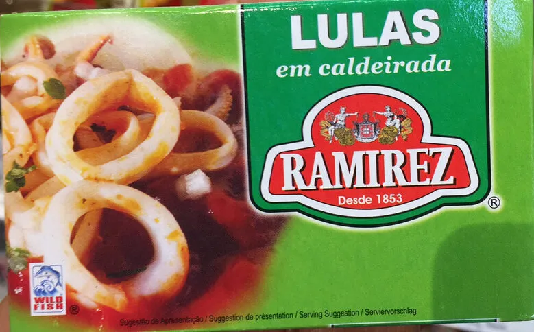 Lulas em caldeirada