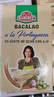 Bacalao a la portuguesa en aceite de oliva con ajo